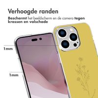 imoshion Design hoesje Apple iPhone 14 Pro - Floral Lime