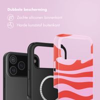 Selencia Vivid Backcover met MagSafe Apple iPhone 18 Pro Max / 17 Pro Max - Dream Swirl Pink