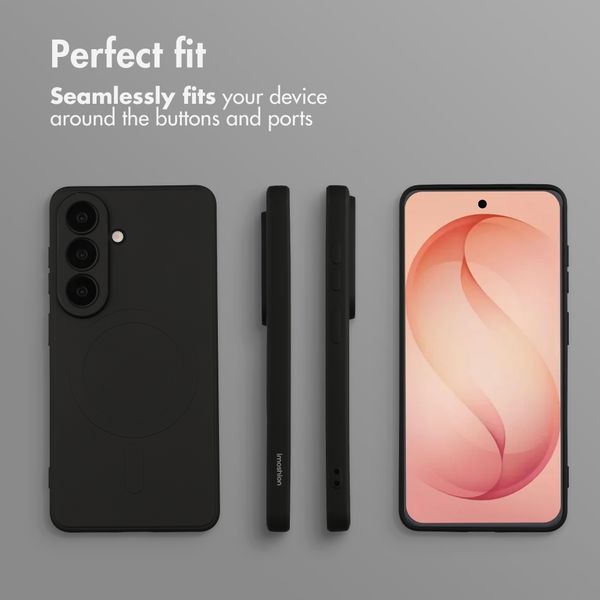 imoshion Colour Back Cover with MagSafe Samsung Galaxy S26 Plus - Black
