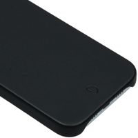 Decoded Leather Backcover Apple iPhone 12 Pro Max - Zwart