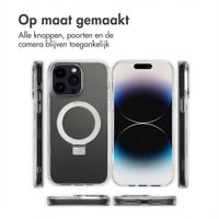 Accezz Ring Stand Backcover met MagSafe Apple iPhone 14 Pro Max - Transparant