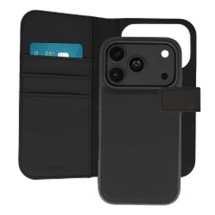 imoshion Uitneembare 2-in-1 Luxe Bookcase Apple iPhone 18 Pro Max / 17 Pro Max - Zwart