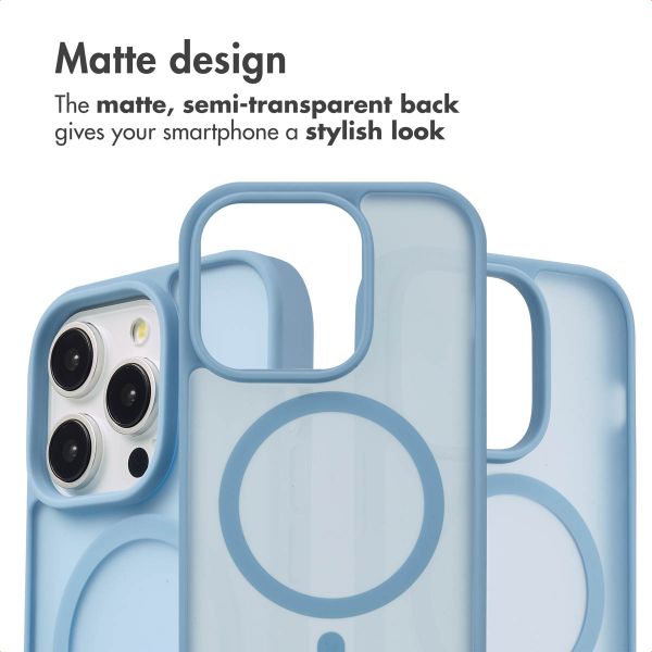 imoshion Colour Guard Back Cover with MagSafe Apple iPhone 14 Pro - Light blue