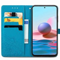 imoshion Mandala Bookcase Xiaomi Redmi Note 10 (4G) / Note 10S - Turquoise