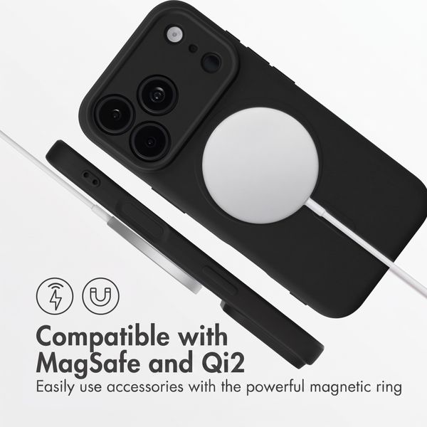 imoshion Colour Back Cover with MagSafe Apple iPhone 18 Pro Max / 17 Pro Max - Black