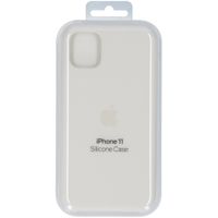 Apple Silicone Backcover Apple iPhone 11 - White