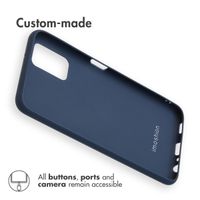 imoshion Color Backcover Samsung Galaxy A03s - Donkerblauw