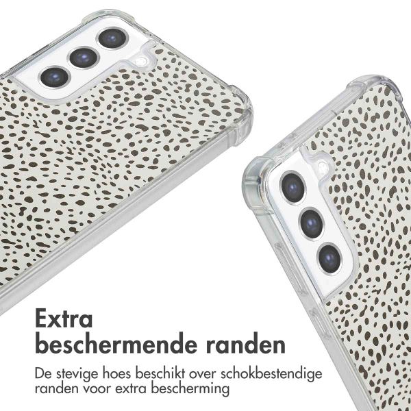 imoshion Design hoesje met koord Samsung Galaxy S21 FE - Desert Dots