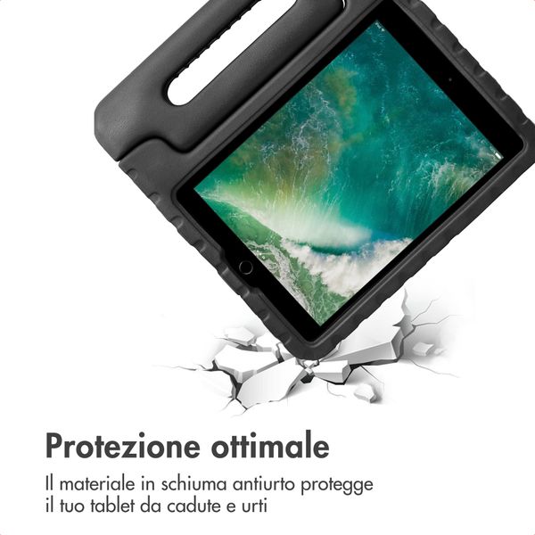 imoshion Kidsproof Backcover met handvat Apple iPad 6 (2018) 9.7 inch / iPad 5 (2017) 9.7 inch - Zwart