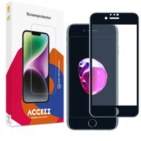 Accezz Gehard Glas Full Cover Screenprotector Apple iPhone SE (2022 / 2020)