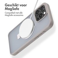 Accezz Ring Stand Backcover met MagSafe iPhone 15 Pro Max - Grey