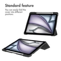 Accezz Rugged Trifold Bookcase Apple iPad Air 11 inch (2026) M4 / (2025) M3 / (2024) M2 / Air 5 (2022) / Air 4 (2020) - Black