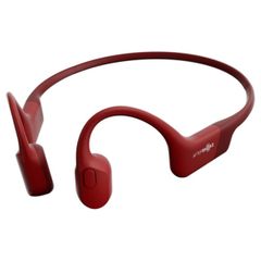 Shokz OpenRun - Standaard maat - Open-Ear draadloze oordopjes - Bone conduction - Red