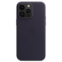 Apple Leather Backcover MagSafe Apple iPhone 14 Pro Max - Ink
