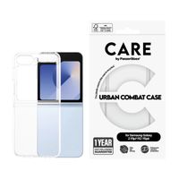 CARE by PanzerGlass Urban Combat Case Samsung Galaxy Z Flip 6 / Flip 7 FE - Transparant