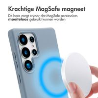 imoshion Color Backcover met afneembaar koord MagSafe Samsung Galaxy S25 Ultra - Ash Blue
