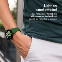 imoshion Flexibel Siliconen bandje Samsung Galaxy Watch 7 40/44 mm - Donkergroen
