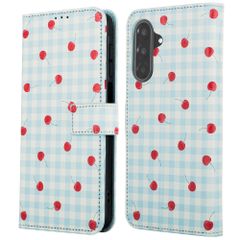 imoshion Design Bookcase Samsung Galaxy A57 (5G) - Cherry Check