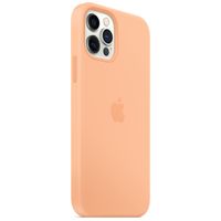 Apple Silicone Backcover MagSafe Apple iPhone 12 (Pro) - Cantaloupe
