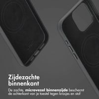 Accezz Leather Bookcase 2-in-1 met MagSafe Apple iPhone 15 Pro Max - Onyx Black