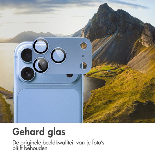 imoshion Camera Protector Glas 2 Pack voor de Apple iPhone 18 Pro - Light Blue