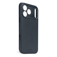 Decoded Leather Backcover MagSafe Apple iPhone 17 Pro - Navy Shadow
