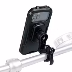 imoshion Premium Telefoonhouder Fiets - Spatwaterdicht - 360° draaibaar - Universeel - Zwart