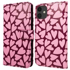 imoshion Design Bookcase Apple iPhone 12 (Pro) - Hearty Blush