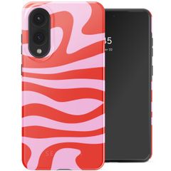 Selencia Vivid Backcover Samsung Galaxy S25 Edge - Dream Swirl Pink