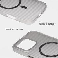 Accezz Lite Case with MagSafe | Fluted | Apple iPhone 16 Pro Max - Grey