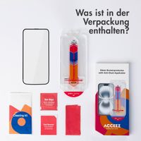 Accezz Gehard Glas Screenprotector + Applicator Apple iPhone 15 Pro