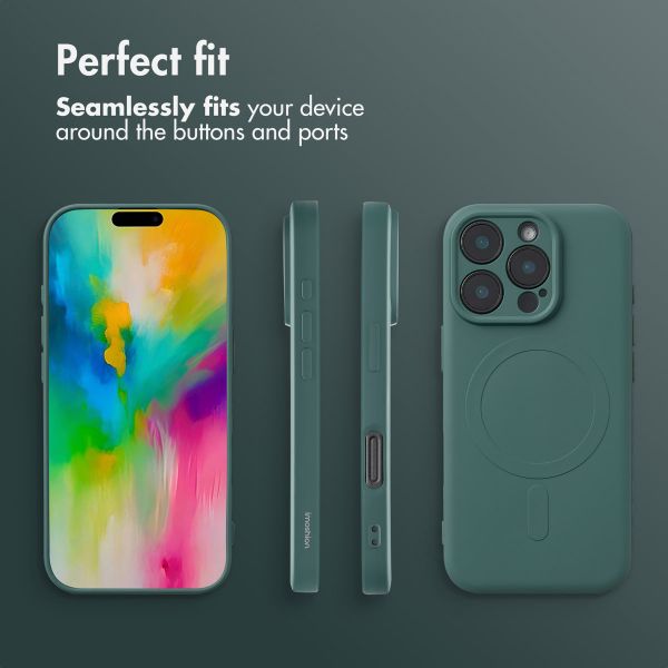 imoshion Colour Back Cover with MagSafe Apple iPhone 16 Pro Max - Dark Green