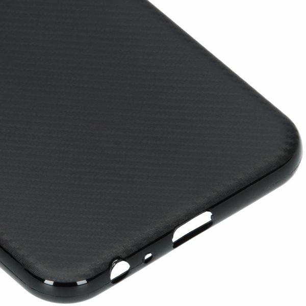 Carbon Softcase Backcover Samsung Galaxy J4 Plus