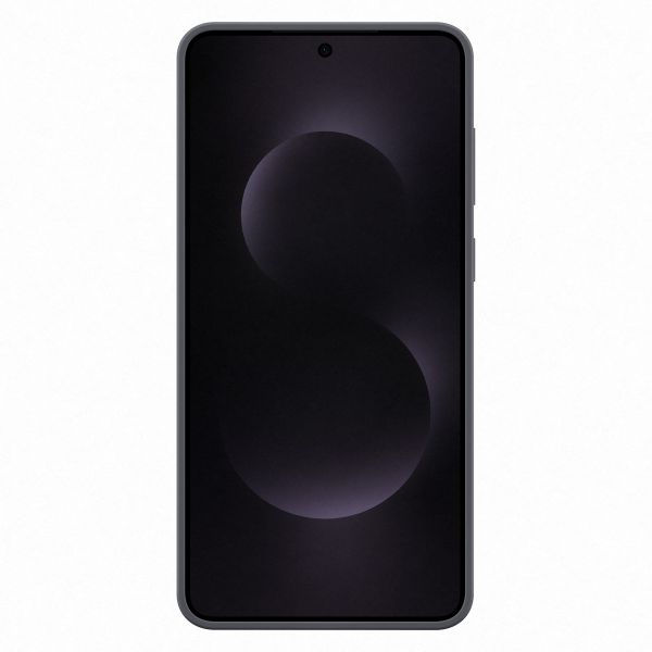 Samsung Originele Silicone Backcover Samsung Galaxy S25 Edge - Zwart