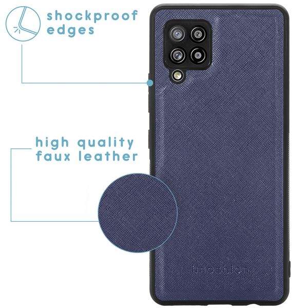 imoshion Luxe Portemonnee Samsung Galaxy A42 - Donkerblauw