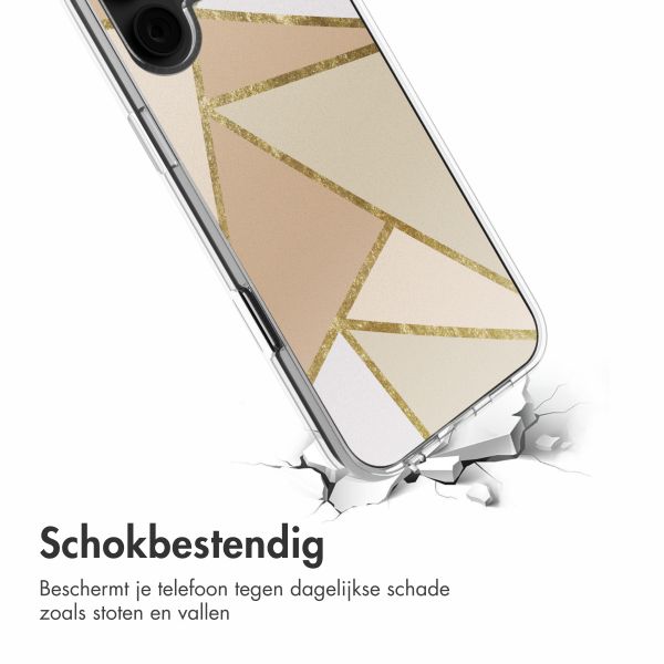 imoshion  Design hoesje iPhone 16 - Graphic Beige