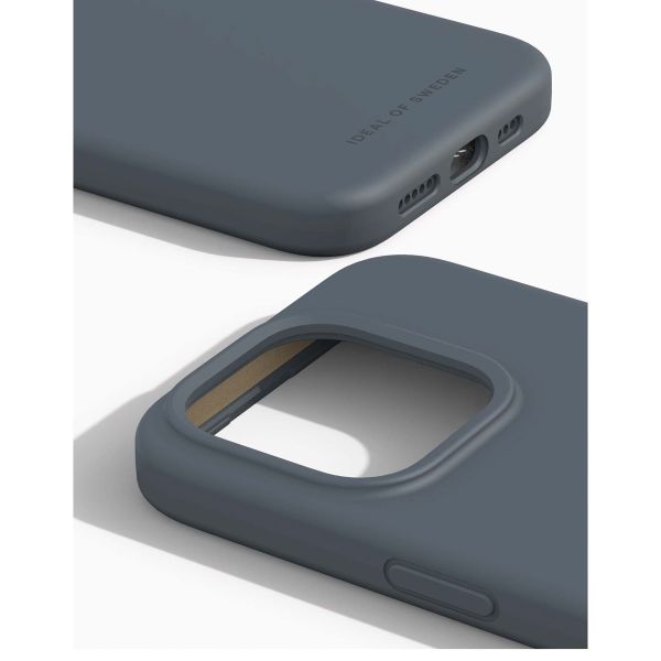 iDeal of Sweden Silicone Case iPhone 15 Pro - Midnight Blue