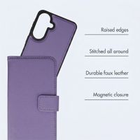 imoshion Detachable 2-in-1 Luxury Bookcase Samsung Galaxy A37 (5G) - Purple