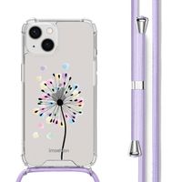 imoshion Design hoesje met koord iPhone 14 - Sandstone Dandelion