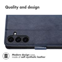 imoshion Luxury Bookcase Samsung Galaxy S26 FE - Dark Blue