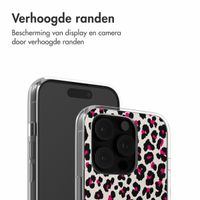imoshion Design hoesje Apple iPhone 16 Pro - Leopard Pink