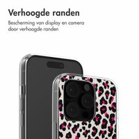 imoshion Design hoesje iPhone 16 Pro - Leopard Pink