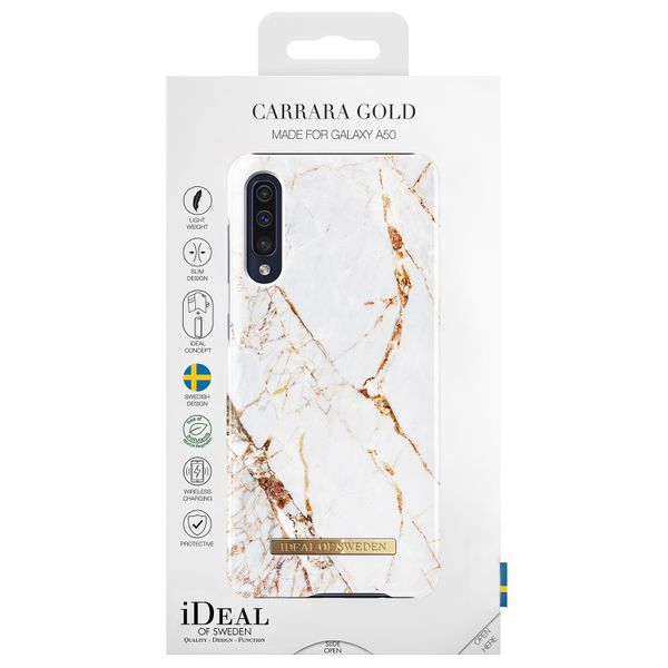 iDeal of Sweden Fashion Backcover Samsung Galaxy A50 / A30s - Carrara Gold