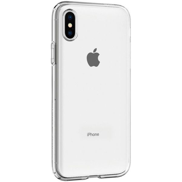 Spigen Liquid Crystal Backcover iPhone X / Xs - Transparant