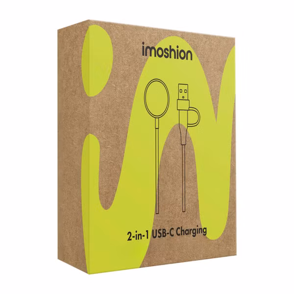 imoshion Oplaadkabel voor de Samsung Galaxy Watch USB-C en USB-A - 0,5 meter