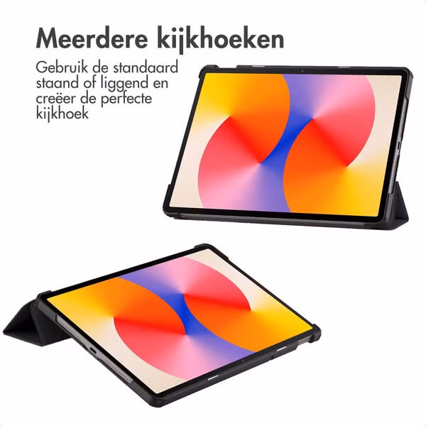 imoshion Trifold Bookcase Huawei Matepad SE - Zwart