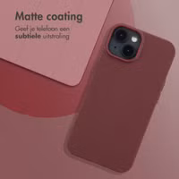 imoshion Color Backcover Apple iPhone 14 - Wine Red