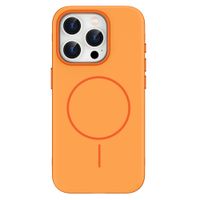 imoshion Color Backcover met Thin MagSafe Ring Apple iPhone 15 Pro - Oranje