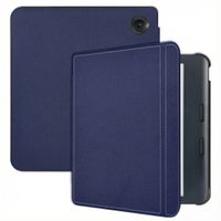 imoshion Slim Hard Case Bookcase Kobo Libra Colour - Donkerblauw