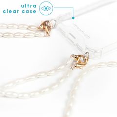 imoshion Backcover met koord + armband - Parels Samsung Galaxy A53 - Transparant